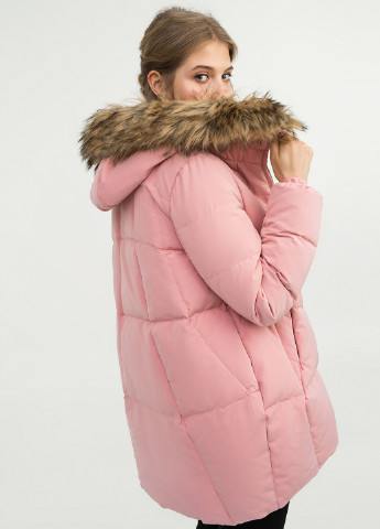 Розовая зимняя куртка befree