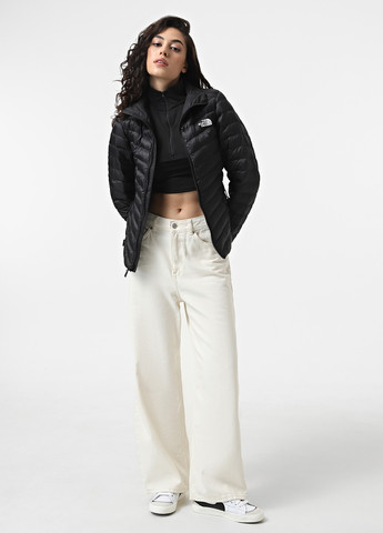 Черная демисезонная куртка The North Face