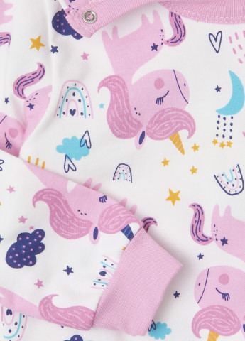 Молочная всесезон пижама (свитшот, брюки) свитшот + брюки Z16