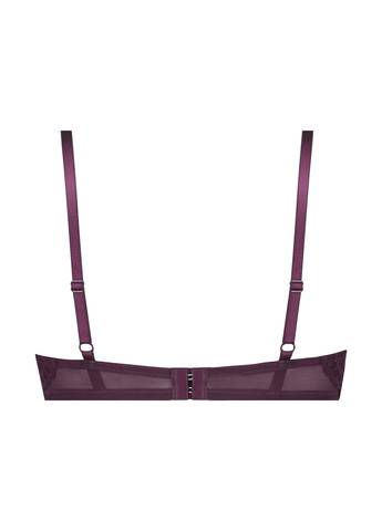 Бордовый бюстгальтер Hunkemoller без косточек полиамид