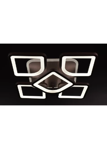 Люстра стельова LED з пультом A2281/4+1S-RGB-cf Коричневий 11х40х40 см. Sunnysky (253528019)