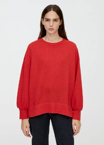 Красный демисезонный джемпер джемпер Pull & Bear