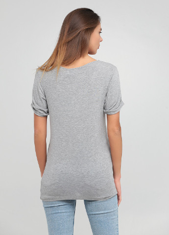 Світло-сіра літня футболка Asos