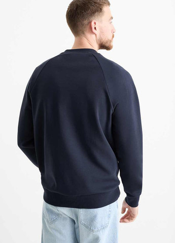 Индиго свитшот C&A однотонный без декора (369250705)