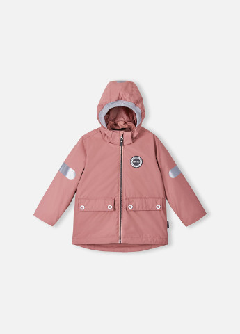 Розовая демисезонная куртка 3в1 Reima Sydvest