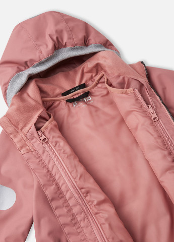 Розовая демисезонная куртка 3в1 Reima Sydvest