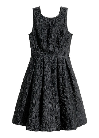 Чорна коктейльна сукня бебі долл H&M однотонна