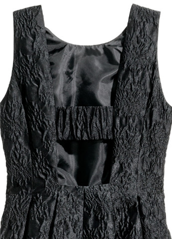 Чорна коктейльна сукня бебі долл H&M однотонна