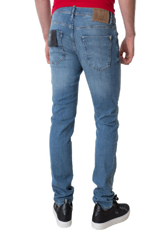 Голубые демисезонные джинсы Antony Morato