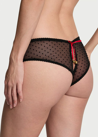 Чорний демісезонний комплект (бюстгальтер, трусики) Victoria's Secret