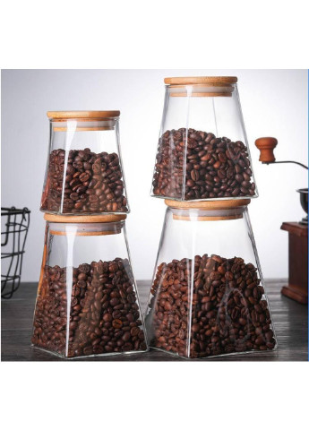 Банка для зберігання Ardesto Fresh Конус AR-1351-BLC 510 мл No Brand (253625751)