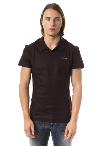 Черная футболка-поло для мужчин Byblos однотонная