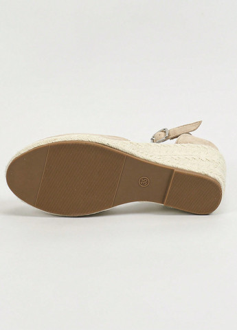 SHEIN Туфли на каблуке анкл страп бежевый з искусственная замша, китай — демисезон (332389520)