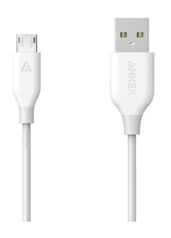 Кабель Powerline Micro USB - 1.8m V3 (Білий) Anker powerline micro usb - 1.8m v3 (белый) (134496685)
