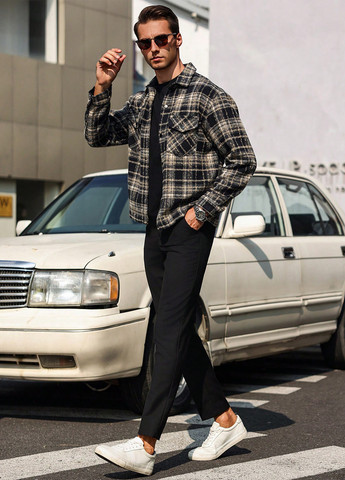 Куртка-сорочка SHEIN (340648820)