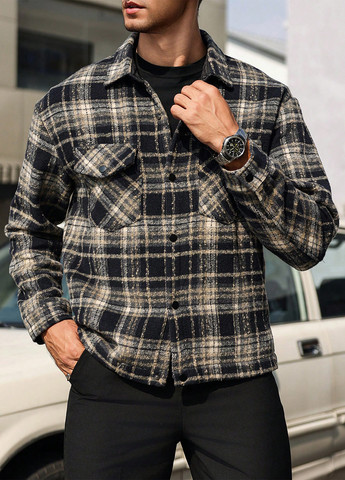 Куртка-сорочка SHEIN (340648820)