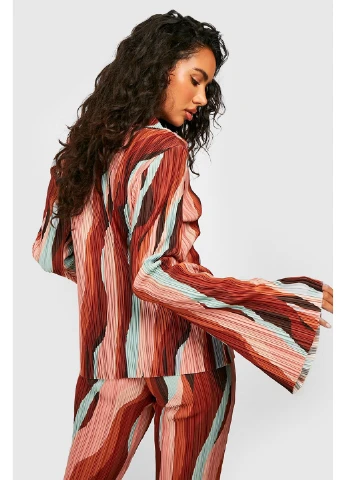 Коричнева блуза Boohoo