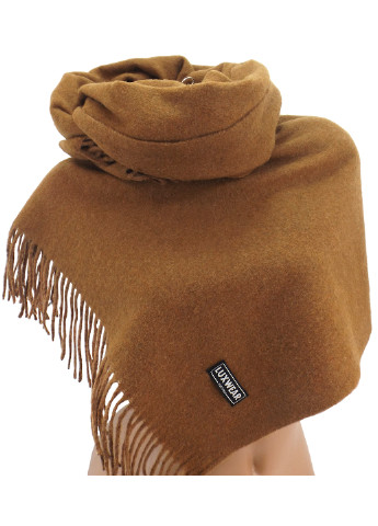 Женский кашемировый шарф Коричневый LuxWear s128009 (225001117)