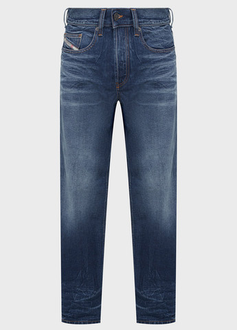 Синие демисезонные слим джинсы Diesel