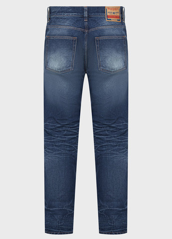 Синие демисезонные слим джинсы Diesel