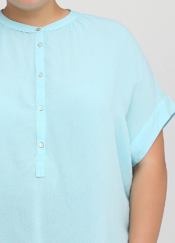 Светло-бирюзовая летняя блуза C&A