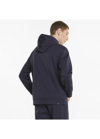 Синяя демисезонная толстовка rad/cal full-zip men's hoodie Puma