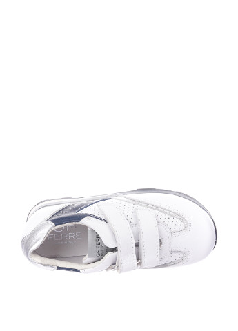 Белые демисезонные кроссовки Ferre