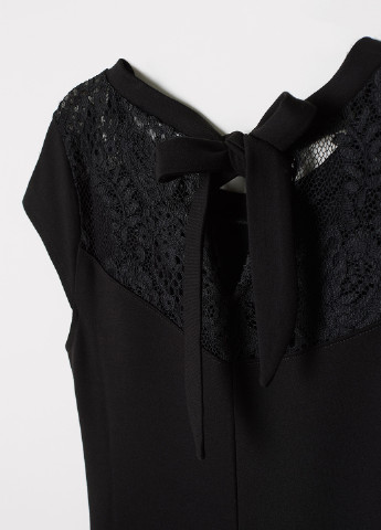Черное кэжуал платье для беременных футляр H&M