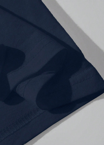 Темно-синяя футболка SHEIN