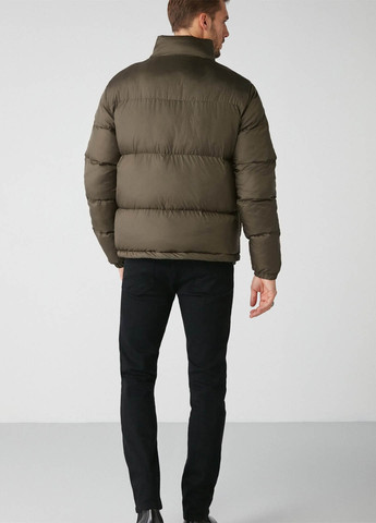 Оливковая (хаки) зимняя куртка Grimelange