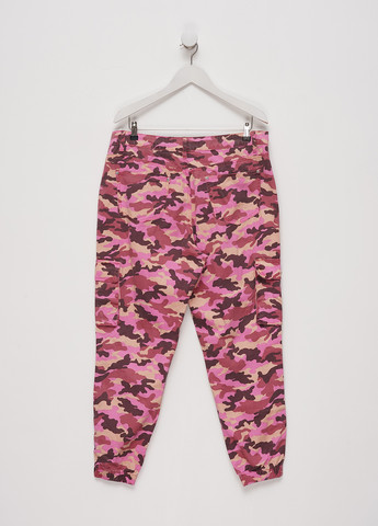Розово-лиловые кэжуал демисезонные карго брюки PrettyLittleThing