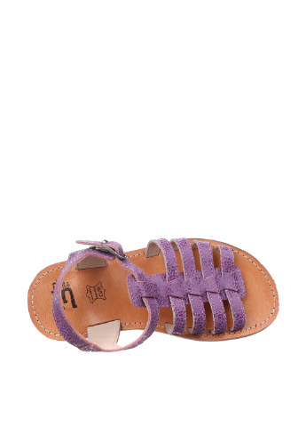 Фиолетовые кэжуал сандалии Les Petits с ремешком