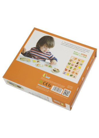 Пазл Що їдять тварини (51607) Viga Toys (249984655)
