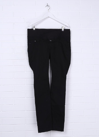 Джинси для вагітних H&M однотонні чорні джинсові