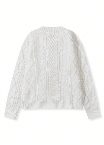 Білий демісезонний джемпер джемпер SHEIN