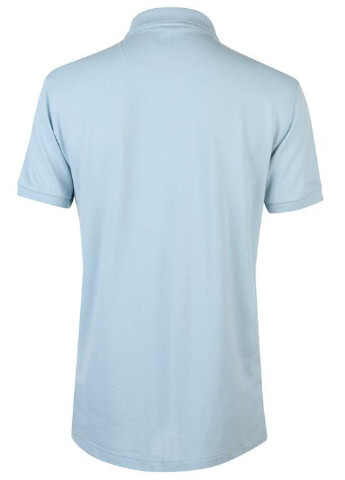 Светло-голубой футболка-поло для мужчин Kangol однотонная