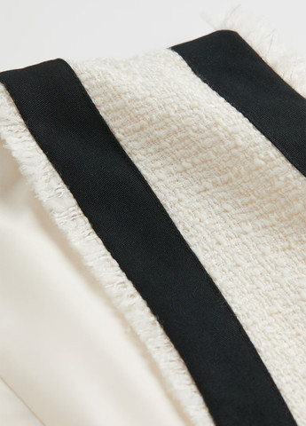 Молочное кэжуал платье H&M однотонное