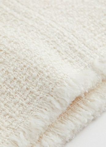 Молочное кэжуал платье H&M однотонное