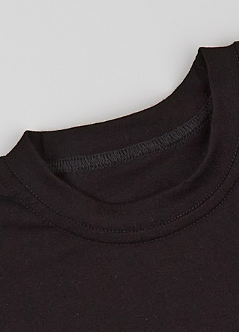 Чорна літня футболка Ляля