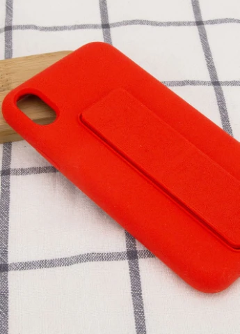 Чохол Silicone Case Hand Holder для Apple iPhone XS Max (6.5 ') Червоний / Red (is_00000041594_2) Epik (229727471)