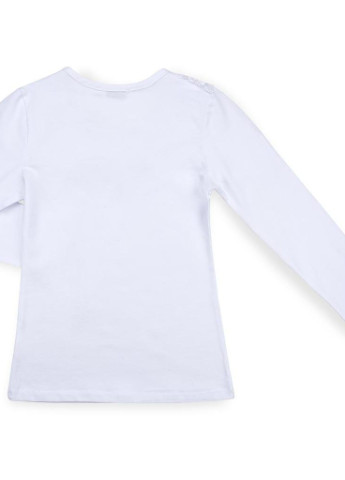 Кофта з мереживною оборкою (8430-164G-white) Matilda (202374015)