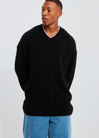 Черный зимний пуловер пуловер Boohoo