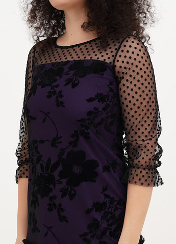 Фіолетова кежуал сукня а-силует Imperial однотонна