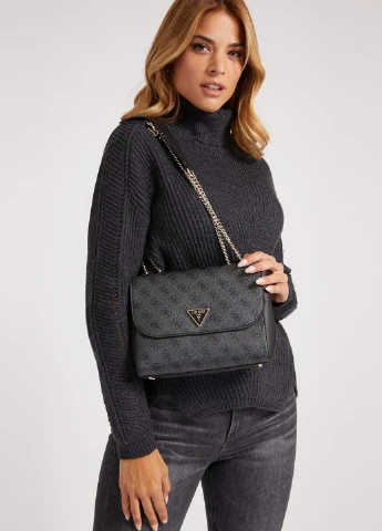 Сумка кросс-боди Guess CORDELIA LOGO CNVRTBL XBDY FLP (251444171)
