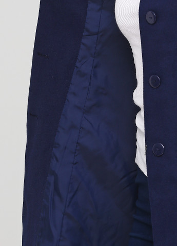 Темно-синє демісезонне Пальто однобортне Vero Moda