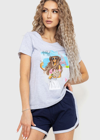 Комбинированная всесезон пижама (футболка, шорты) футболка + шорты Ager