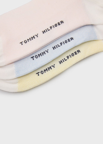 Комбіновані шкарпетки (3 пари) Tommy Hilfiger однотонні (344509093)