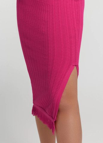 Розовая кэжуал однотонная юбка Guess карандаш
