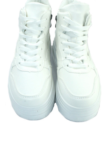 Зимние ботинки No Brand с белой подошвой из искусственной кожи