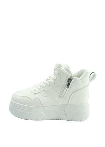 Зимние ботинки No Brand с белой подошвой из искусственной кожи